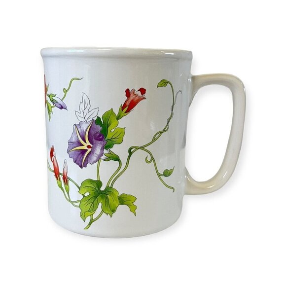 Vintage Botanical Flowers Coffee Mug 8 Oz. - Picture 2 of 8